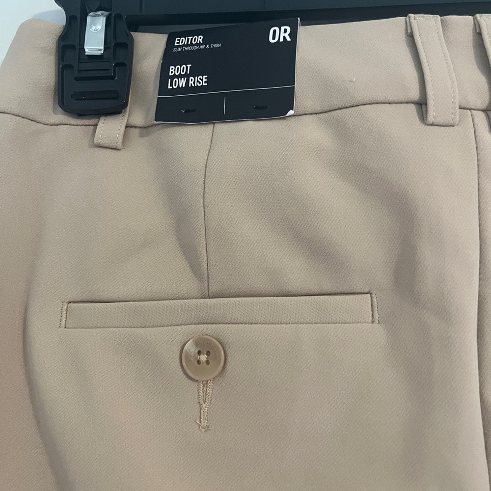 Express Boot Low Rise Chinos - Tan - Picture 11 of 15